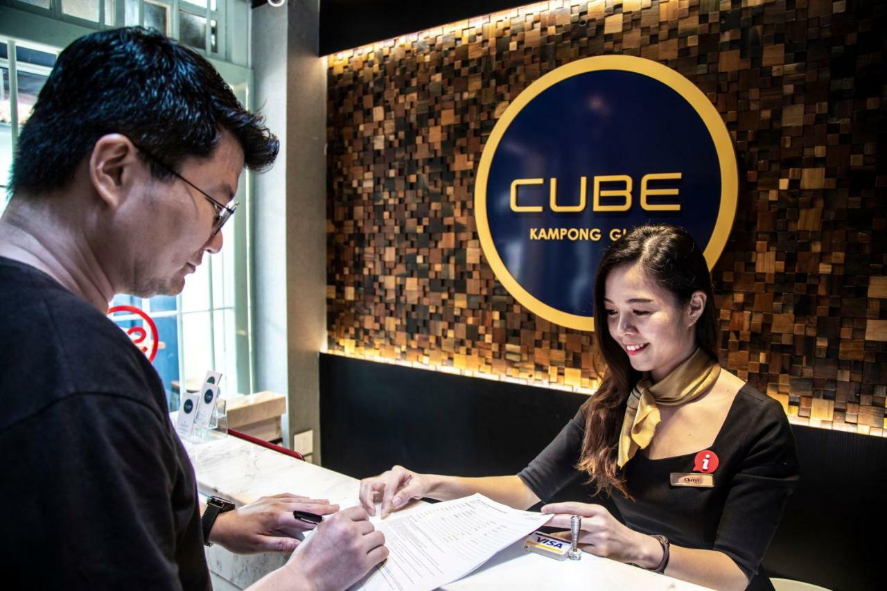 Cube Boutique Capsule Hotel At Kampong Glam Singapore Eksteriør billede